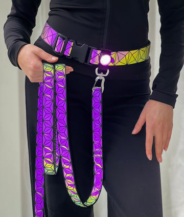 Walona-Heijastavat talutusvyö kierteenpoistajalla